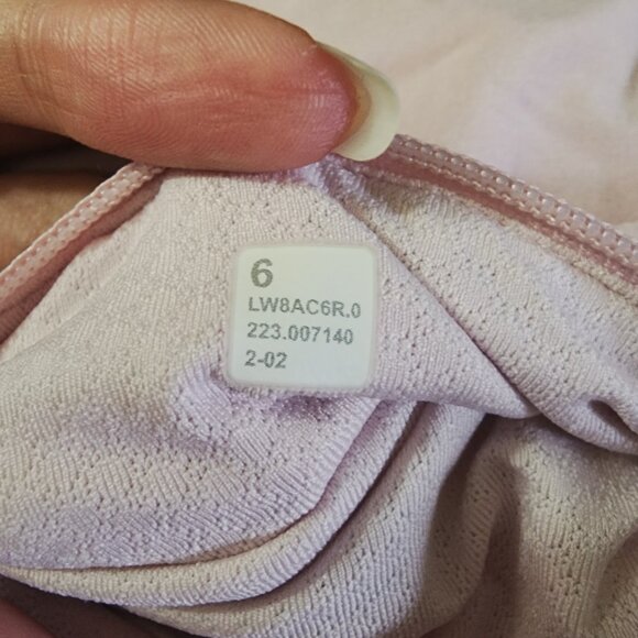 NWOT Lululemon Pace Rival Mid-Rise Skirt Flush Pink size 6 - Picture 6 of 6